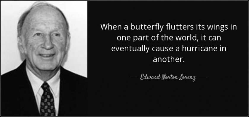 বাটারফ্লাই ইফেক্ট, The butterfly effect